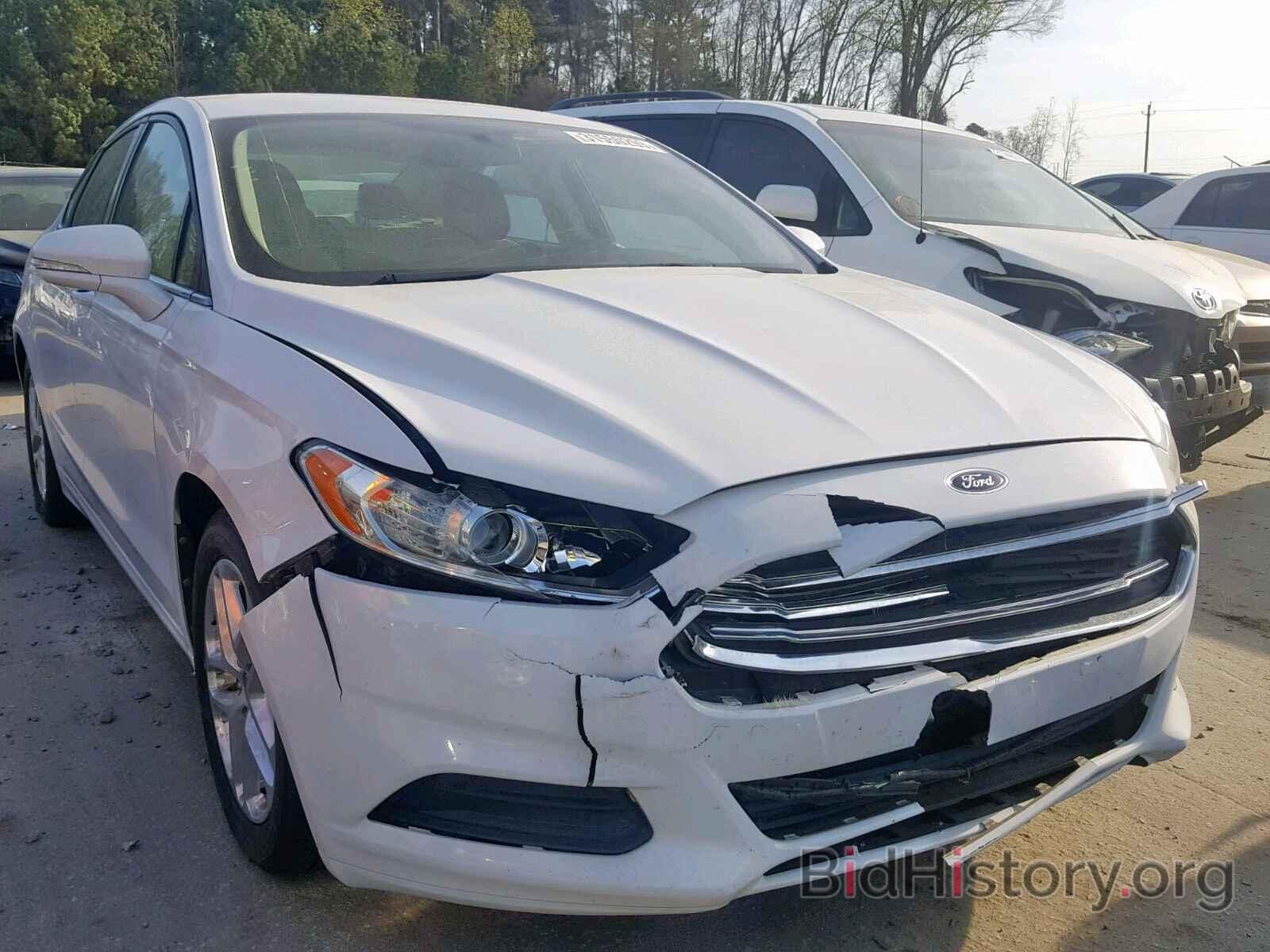 Фотография 3FA6P0H73DR204648 - FORD FUSION SE 2013