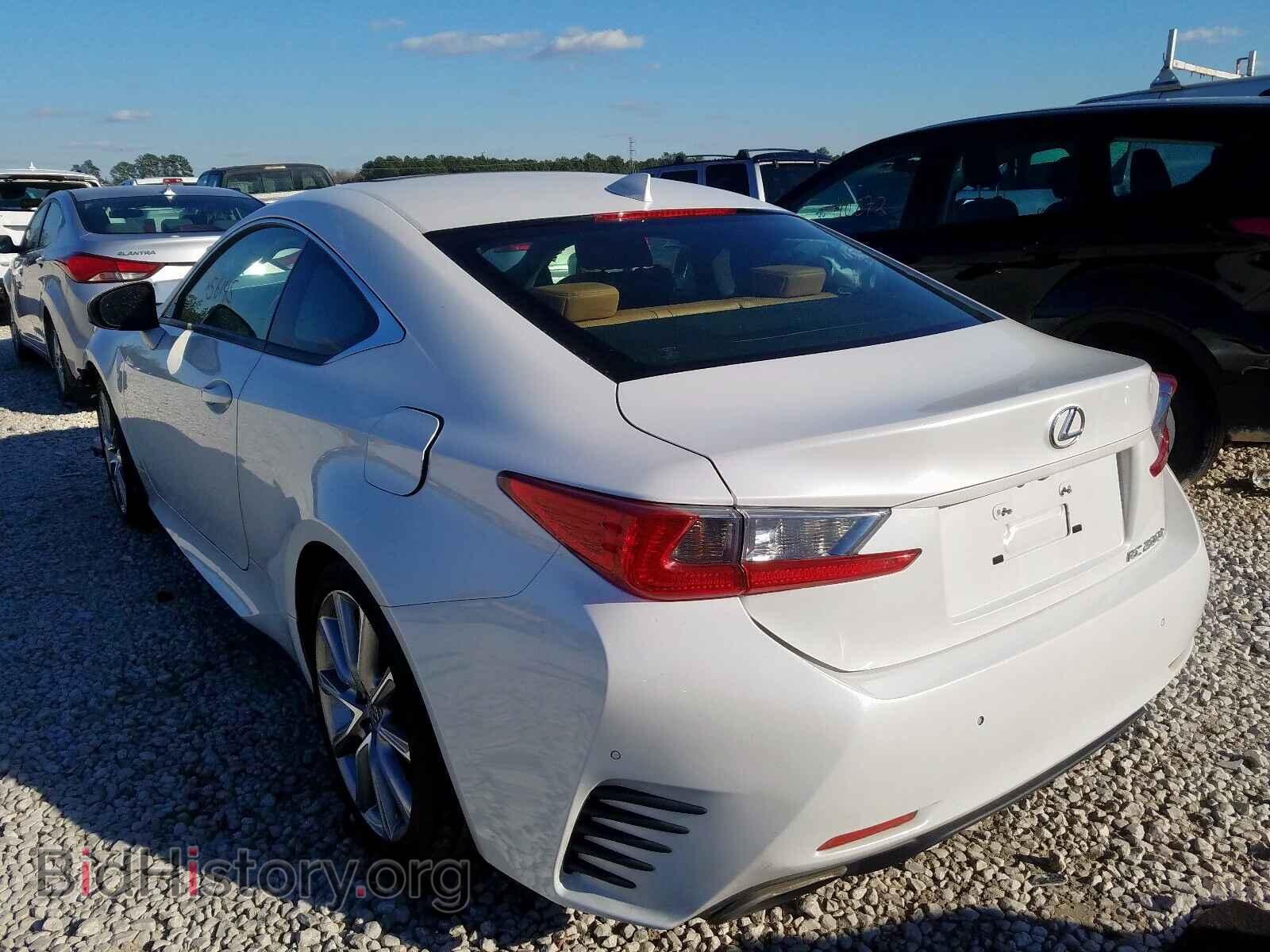 2016 LEXUS RC - VIN: JTHHA5BC4G5000941 - Фото 3