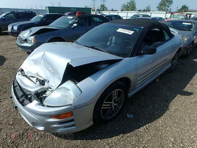 2003 MITSUBISHI ECLIPSE - VIN: 4A3AE75H03E089568 - Photo 2