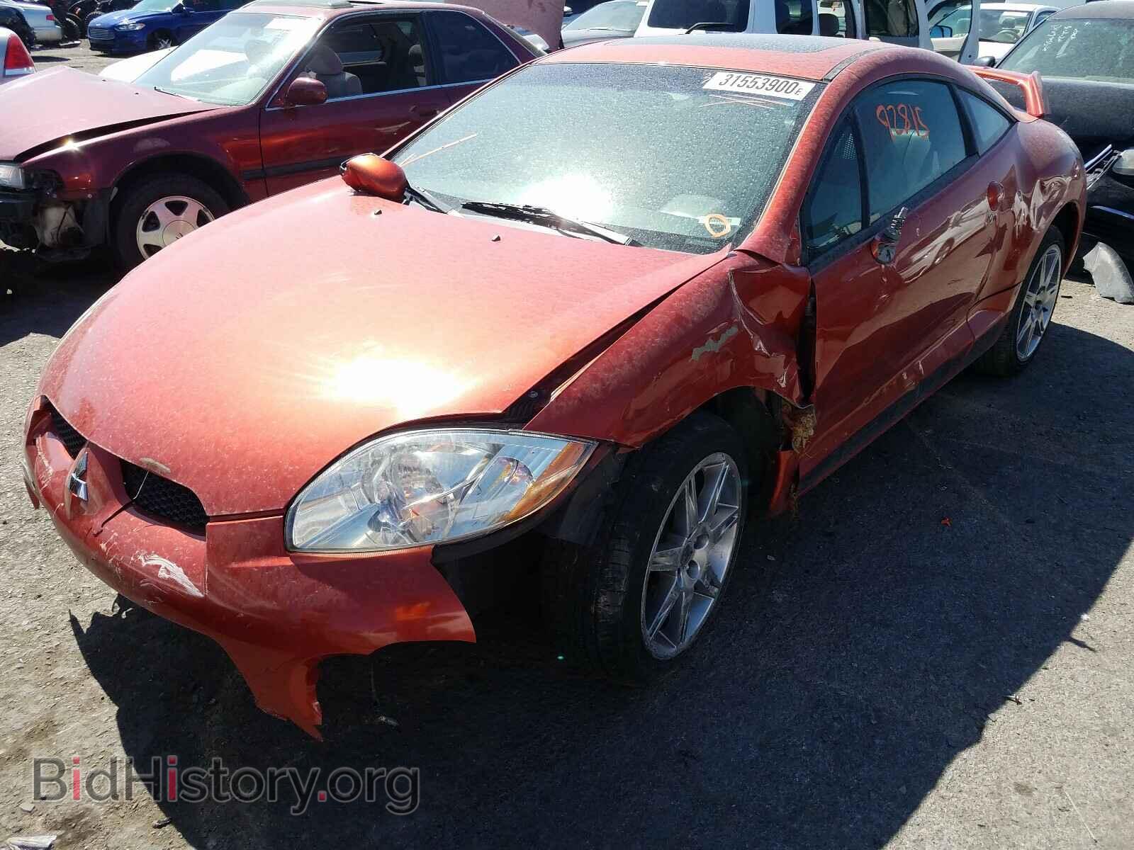 2008 MITSUBISHI ECLIPSE - VIN: 4A3AK34T68E015585 - Фото 2
