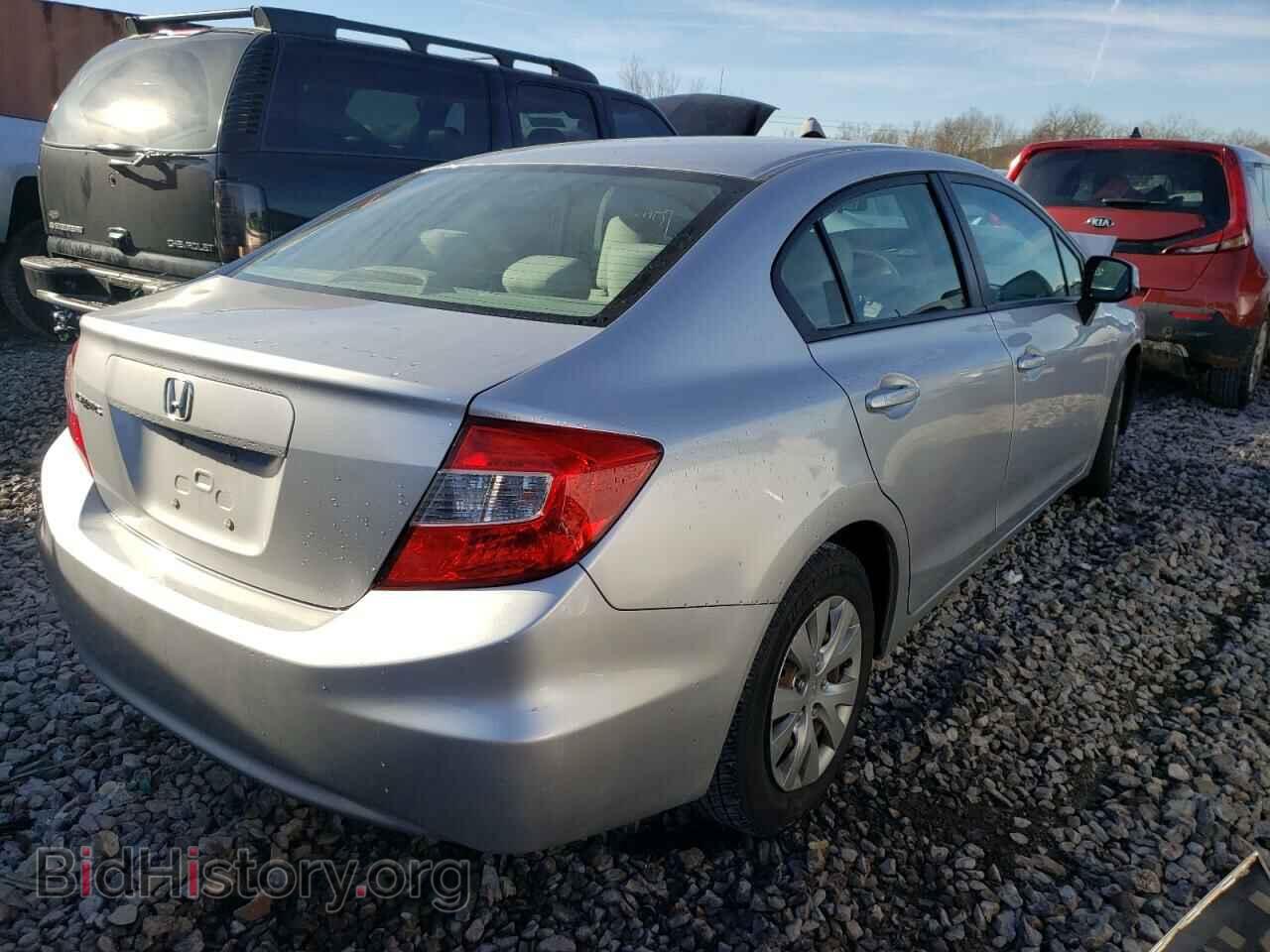 2012 HONDA CIVIC - VIN: 19XFB2F51CE061758 - Фото 4