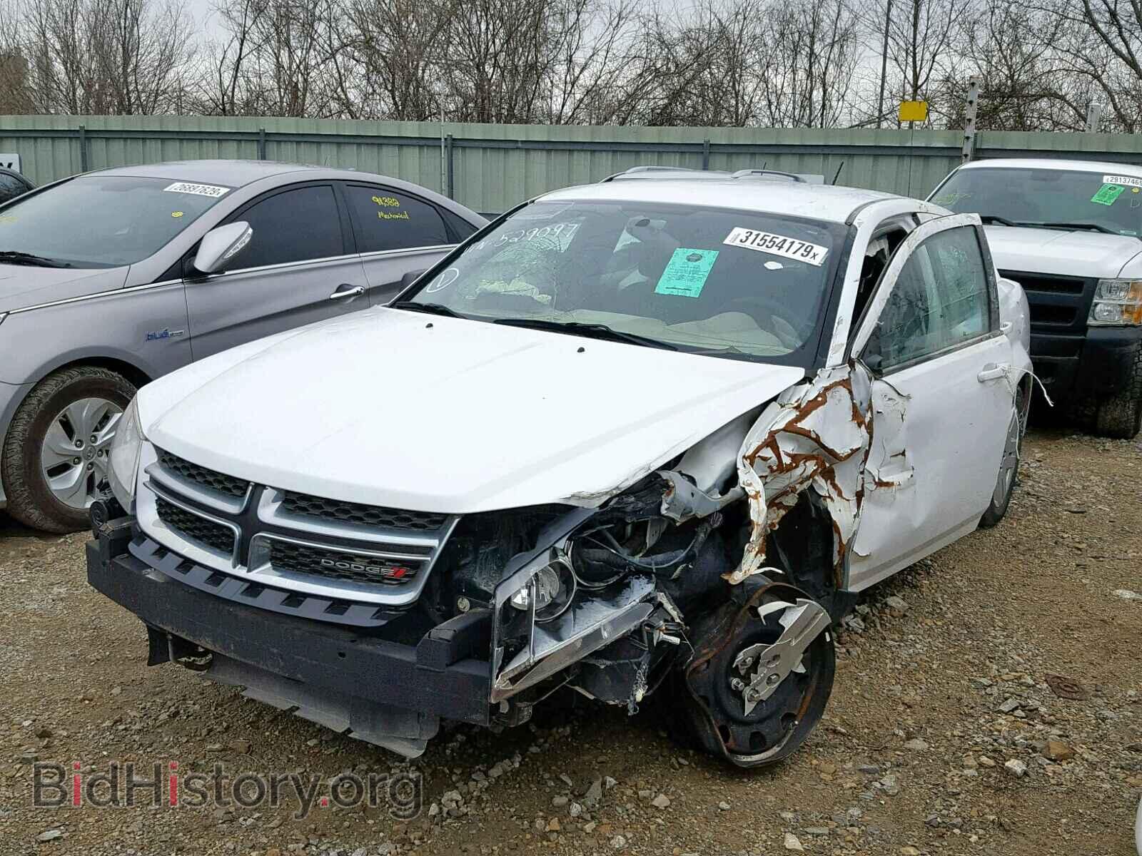 2013 DODGE AVENGER - VIN: 1C3CDZAB6DN529097 - Фото 2