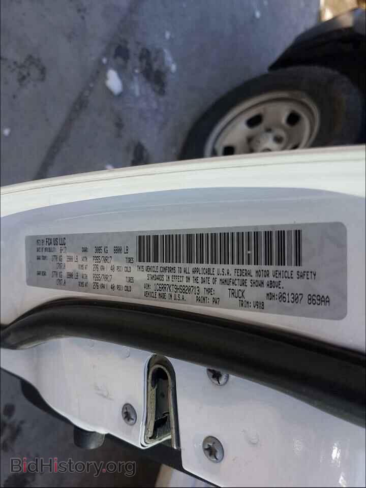 2017 RAM 1500 - VIN: 1C6RR7KT9HS820713 - Фото 10
