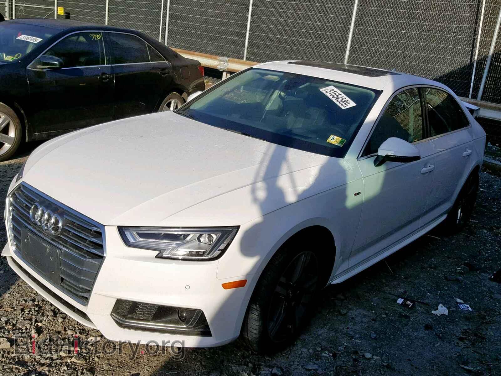 2018 AUDI A4 - VIN: WAUFNAF49JA163119 - Фото 2