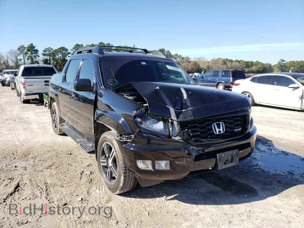 Photo 5FPYK1F72CB455999 - HONDA RIDGELINE 2012