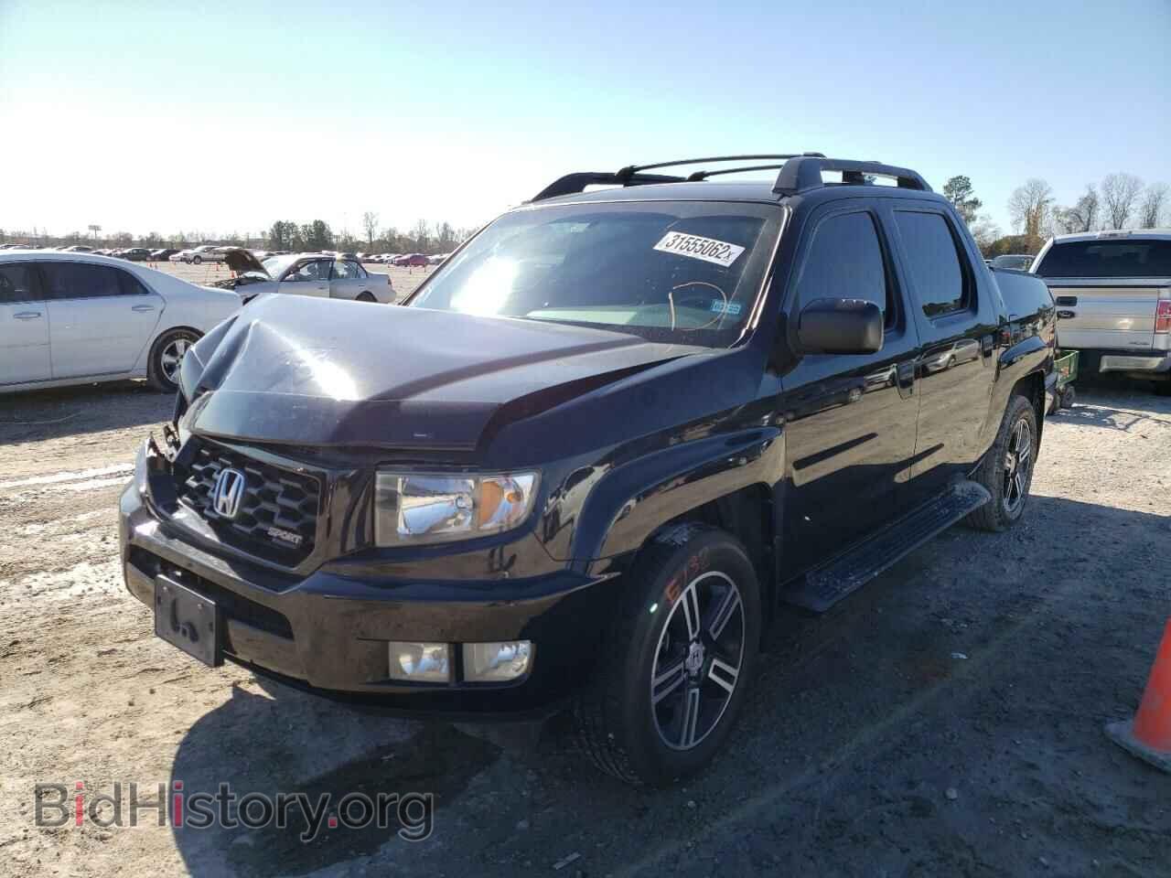 2012 HONDA RIDGELINE - VIN: 5FPYK1F72CB455999 - Фото 2