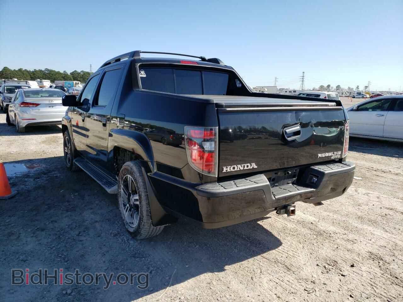 2012 HONDA RIDGELINE - VIN: 5FPYK1F72CB455999 - Фото 3