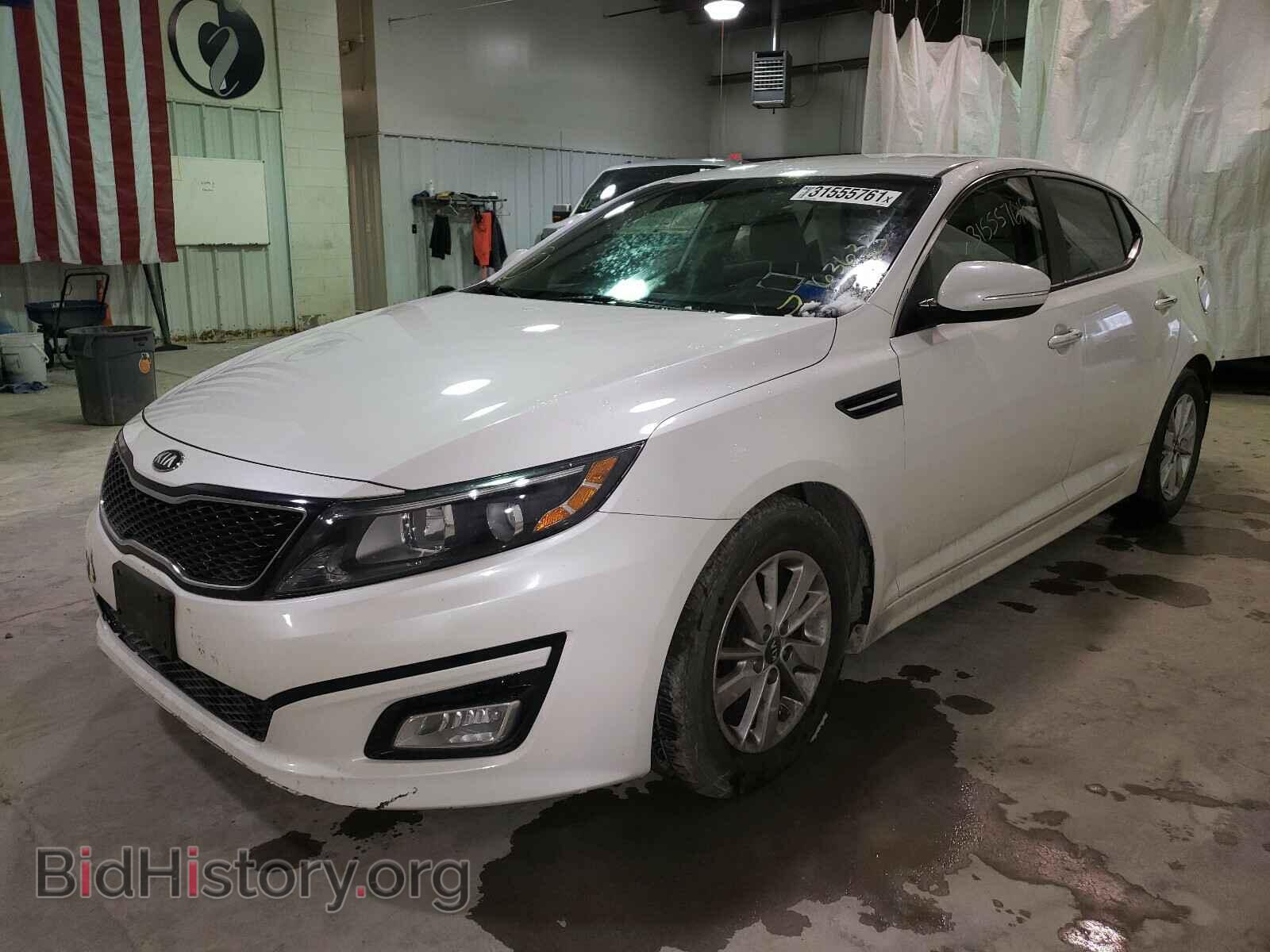 2015 KIA OPTIMA - VIN: KNAGM4A78F5587062 - Фото 2