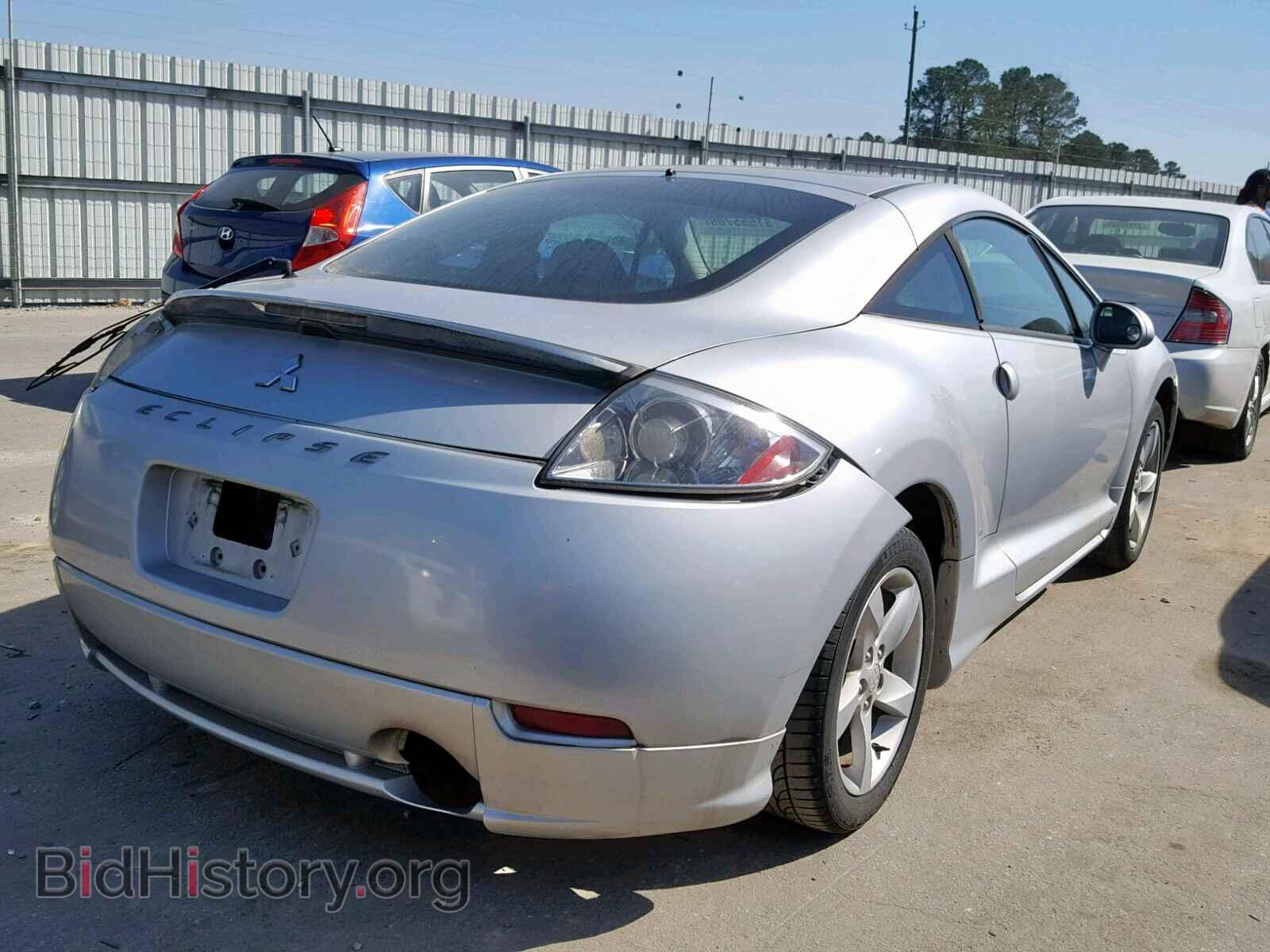 2006 MITSUBISHI ECLIPSE - VIN: 4A3AK24F86E047987 - Фото 4