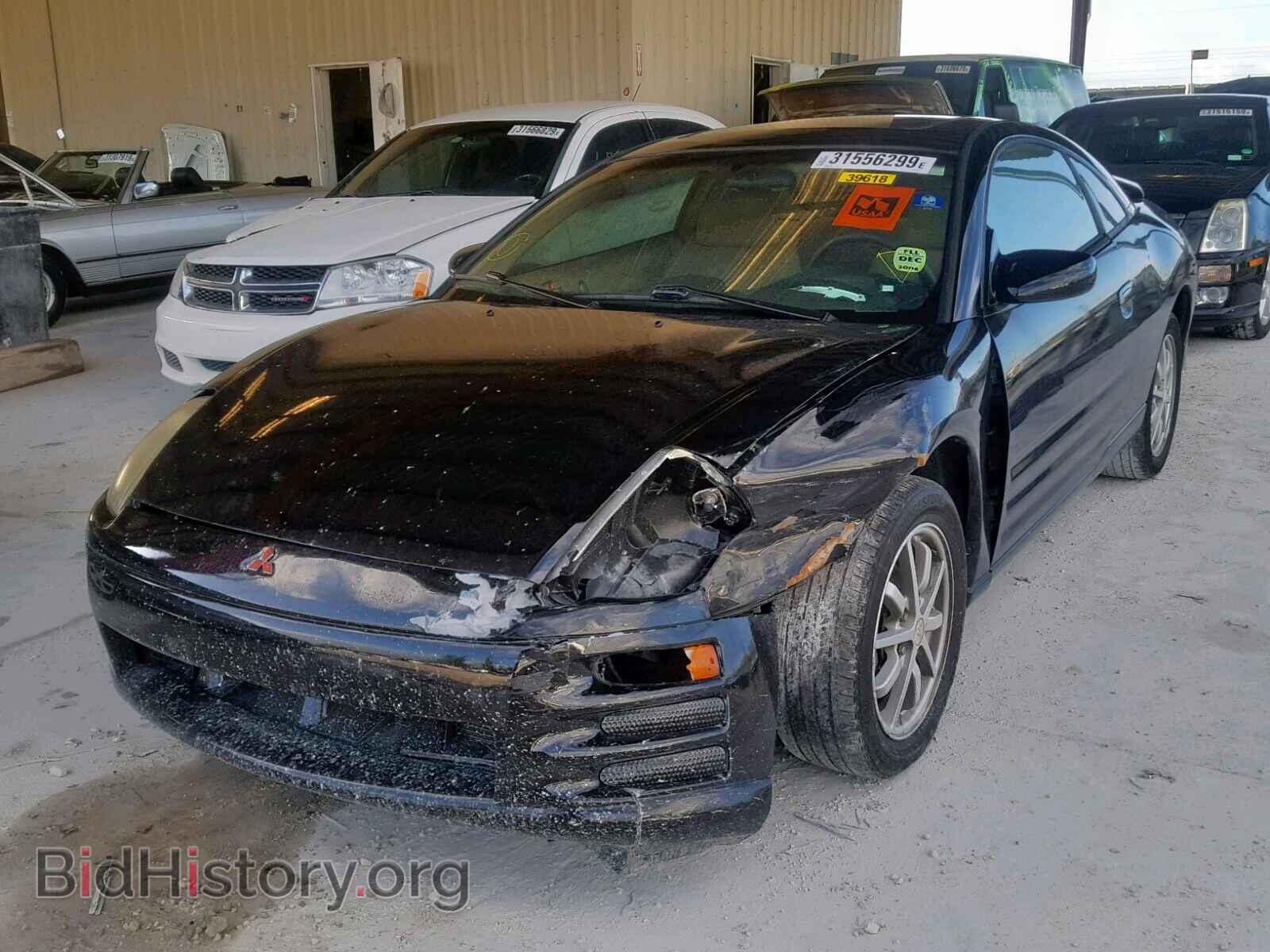 2001 MITSUBISHI ECLIPSE - VIN: 4A3AC44G81E222622 - Фото 2