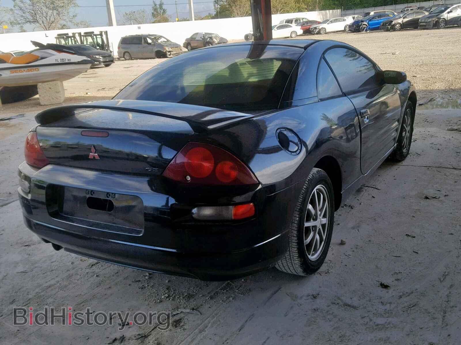 2001 MITSUBISHI ECLIPSE - VIN: 4A3AC44G81E222622 - Фото 4