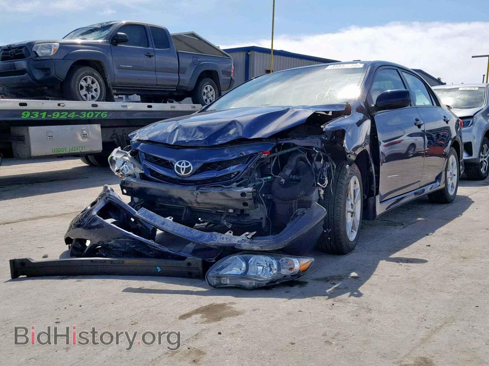 2011 TOYOTA COROLLA BA - VIN: 2T1BU4EEXBC661116 - Фото 2
