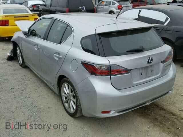 2011 LEXUS CT 200 - VIN: JTHKD5BHXB2033686 - Фото 3