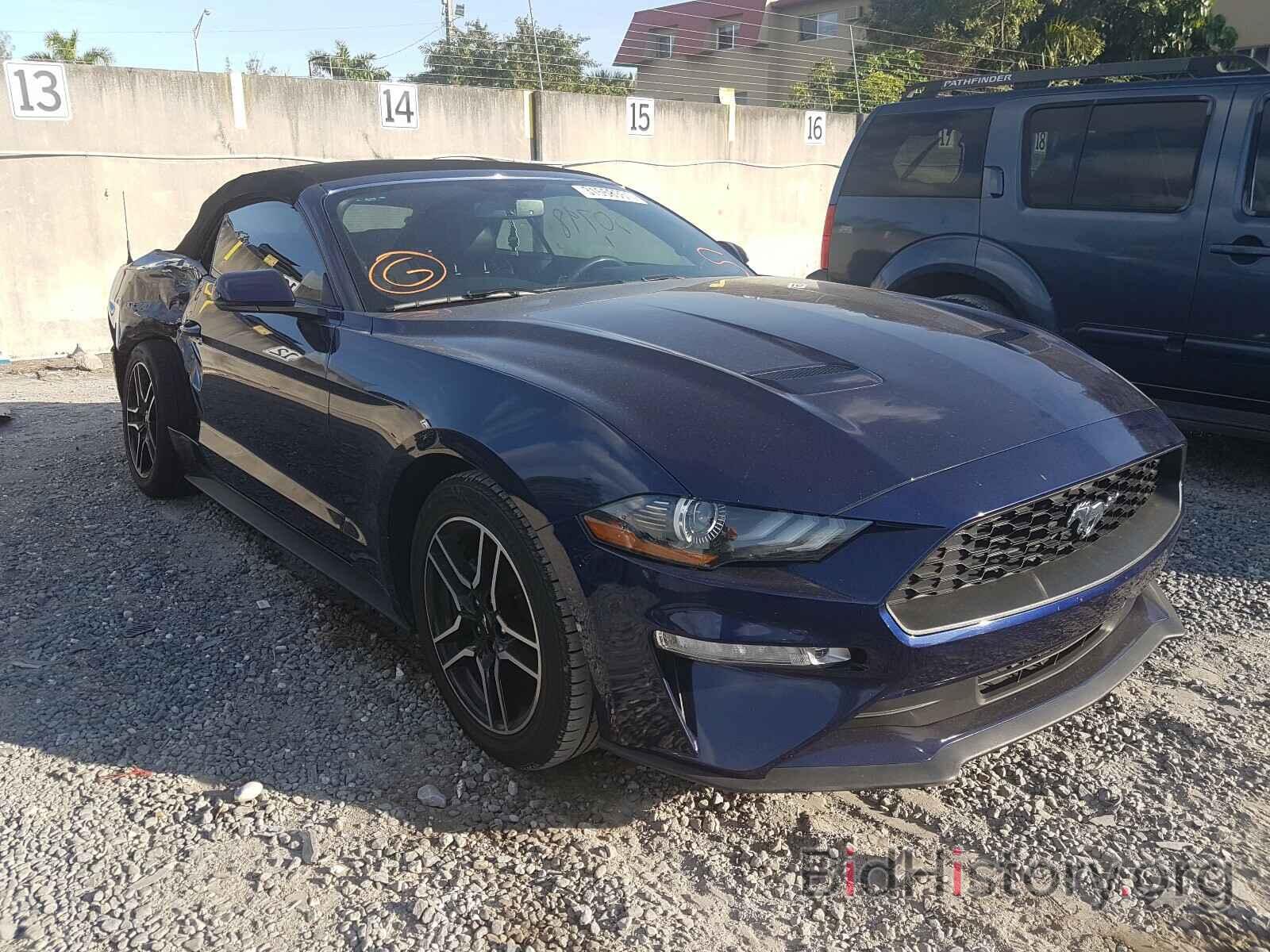 Photo 1FATP8UH8J5123921 - FORD MUSTANG 2018