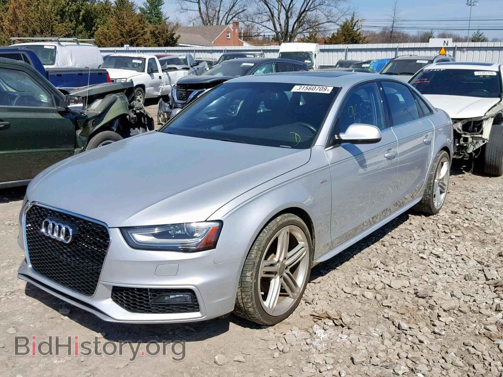 2013 AUDI A4 - VIN: WAUMFAFL6DA195574 - Фото 2