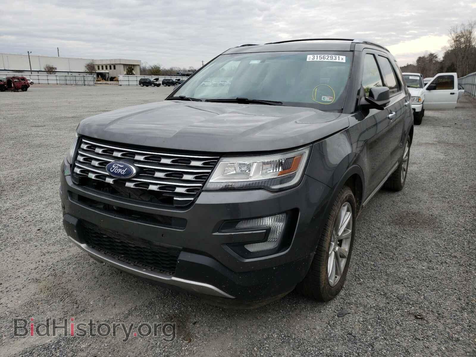 2016 FORD EXPLORER - VIN: 1FM5K8F88GGD15332 - Фото 2