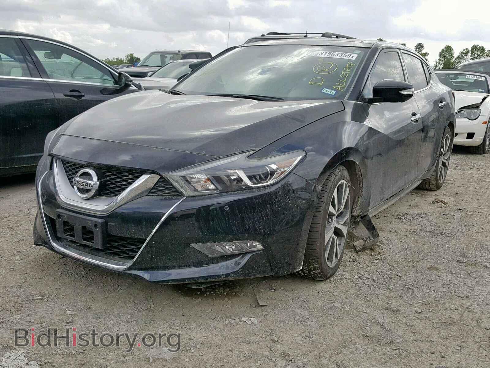 2017 Nissan MAXIMA (VIN 1N4AA6AP1HC390946) — фото 2 из 10