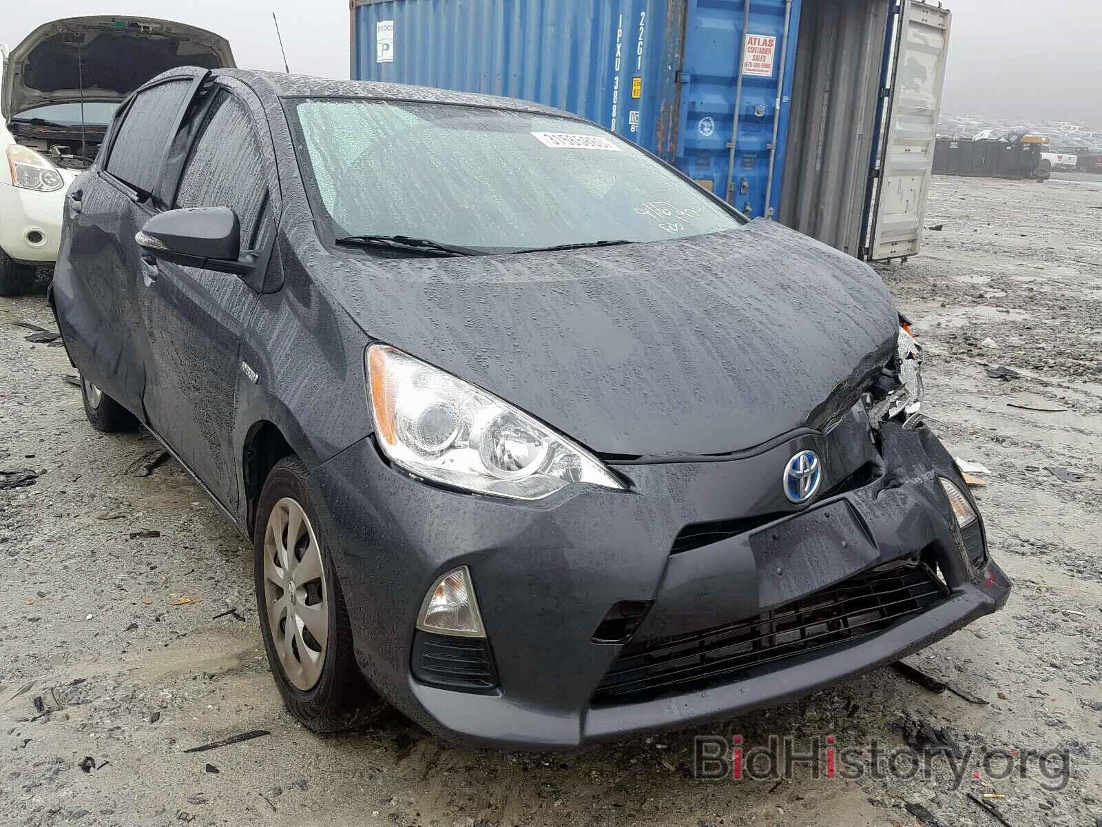 Photo JTDKDTB38E1569167 - TOYOTA PRIUS 2014