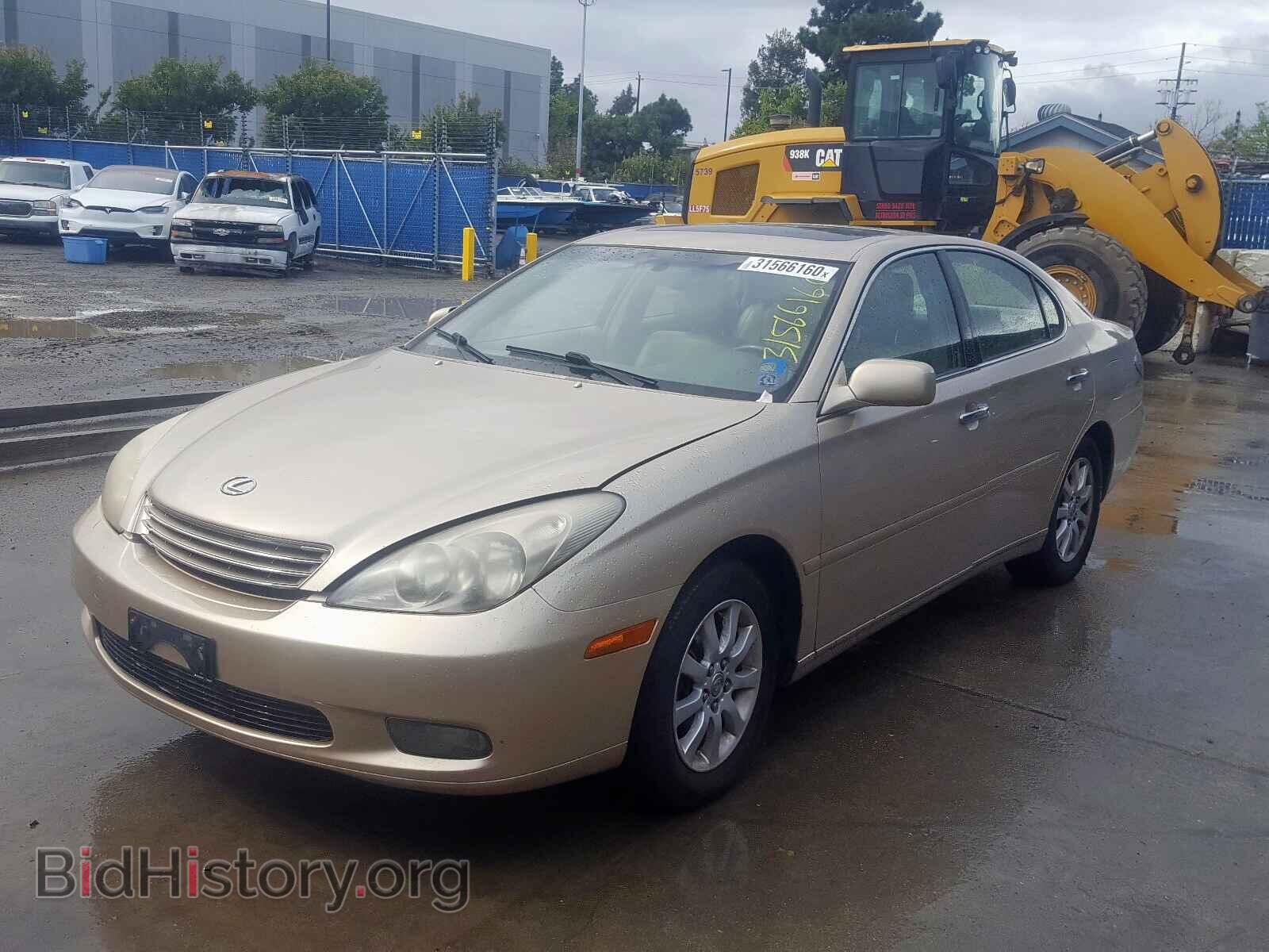 2002 LEXUS ES300 - VIN: JTHBF30G625007724 - Фото 2