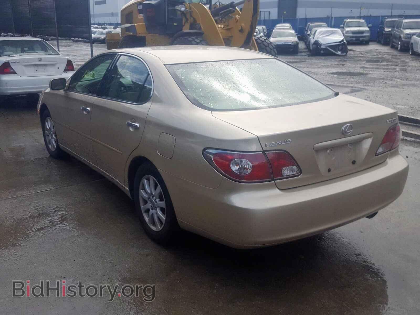 2002 LEXUS ES300 - VIN: JTHBF30G625007724 - Фото 3