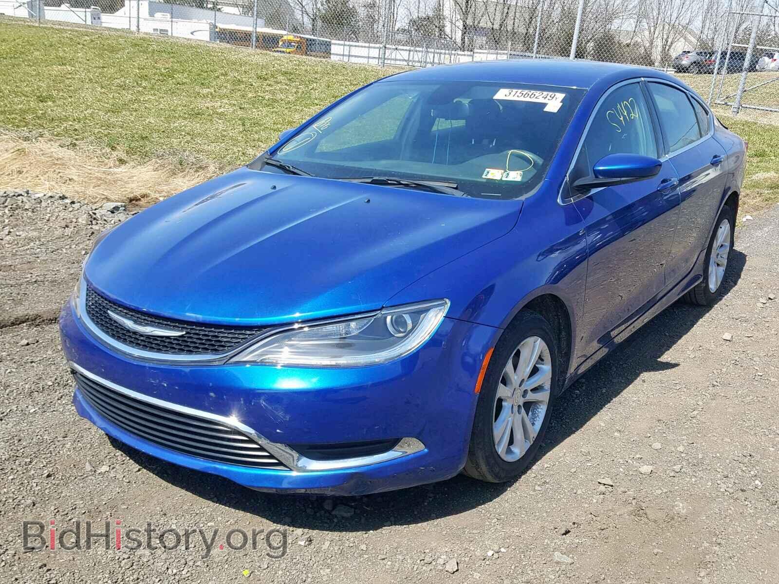 2016 CHRYSLER 200 - VIN: 1C3CCCAB8GN144547 - Фото 2