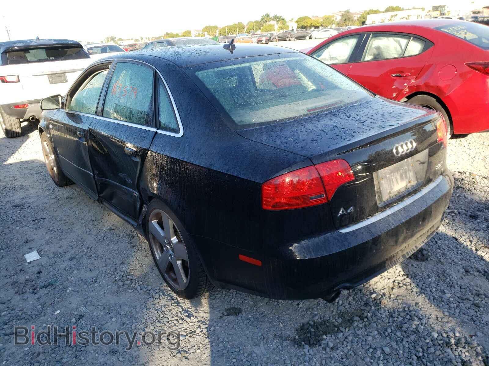 2007 AUDI A4 - VIN: WAUEF78E27A255442 - Фото 3