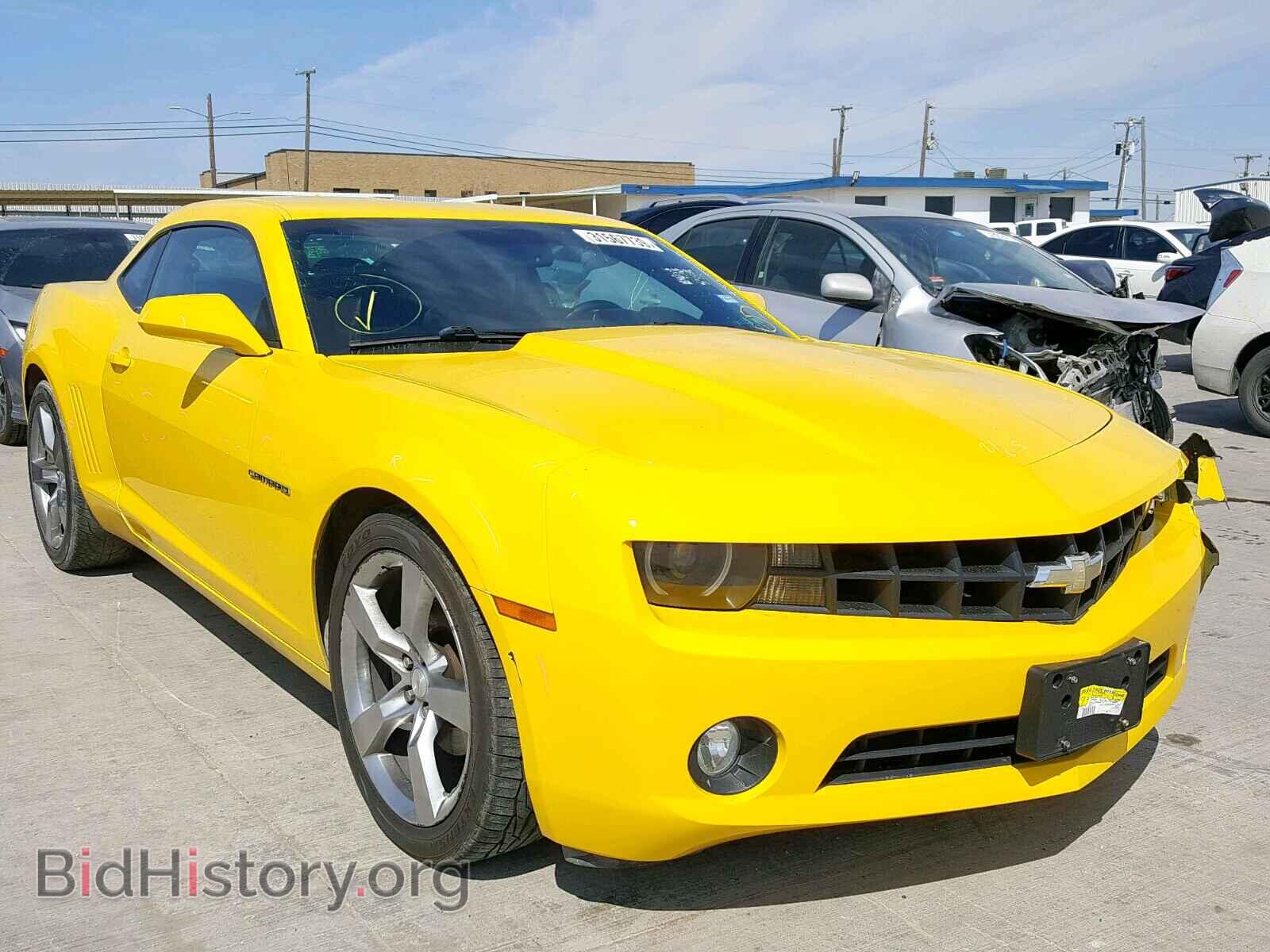 Фотография 2G1FC1E30C9103366 - CHEVROLET CAMARO 2012