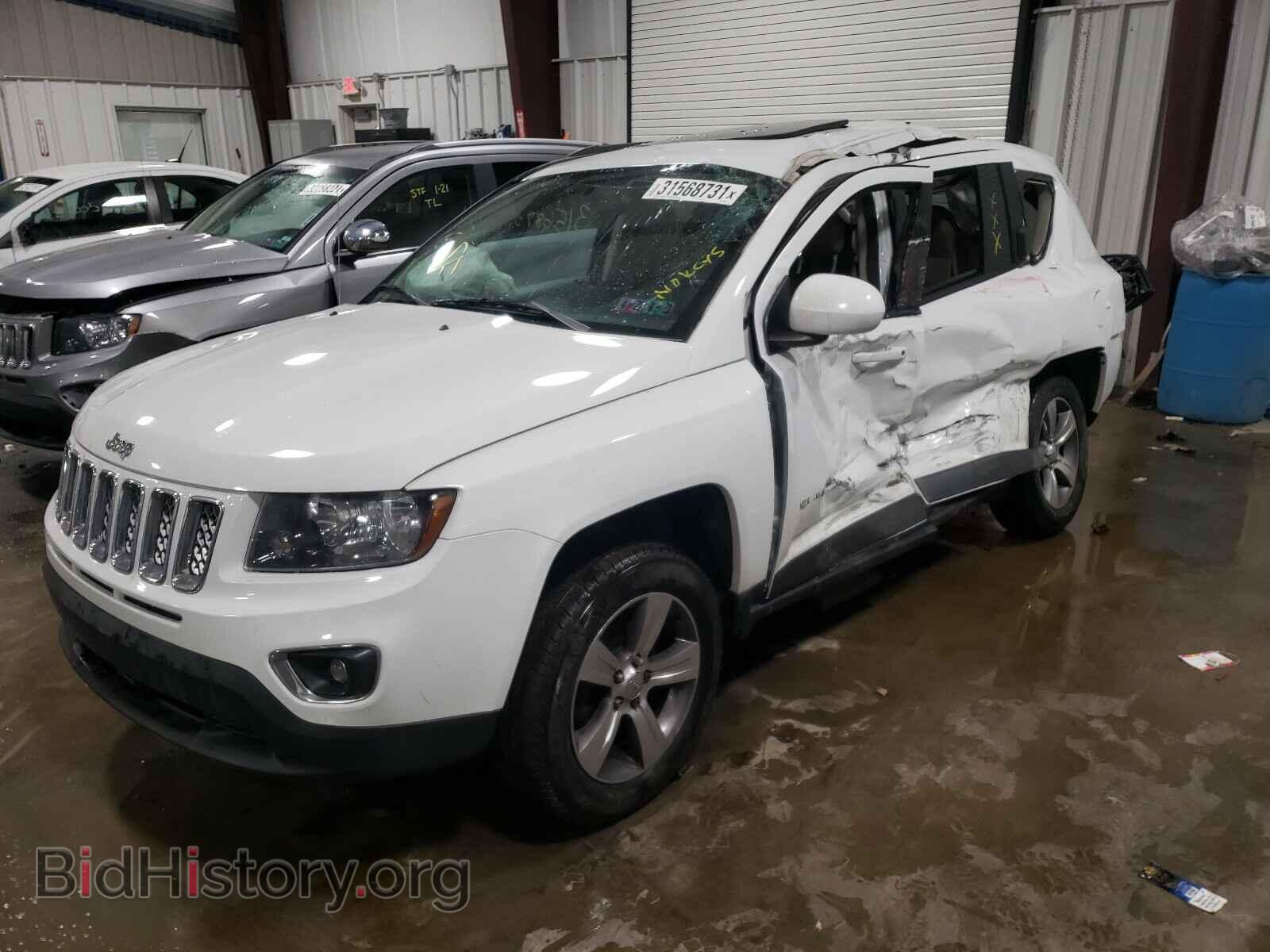 2016 JEEP COMPASS - VIN: 1C4NJDEB6GD708275 - Фото 2