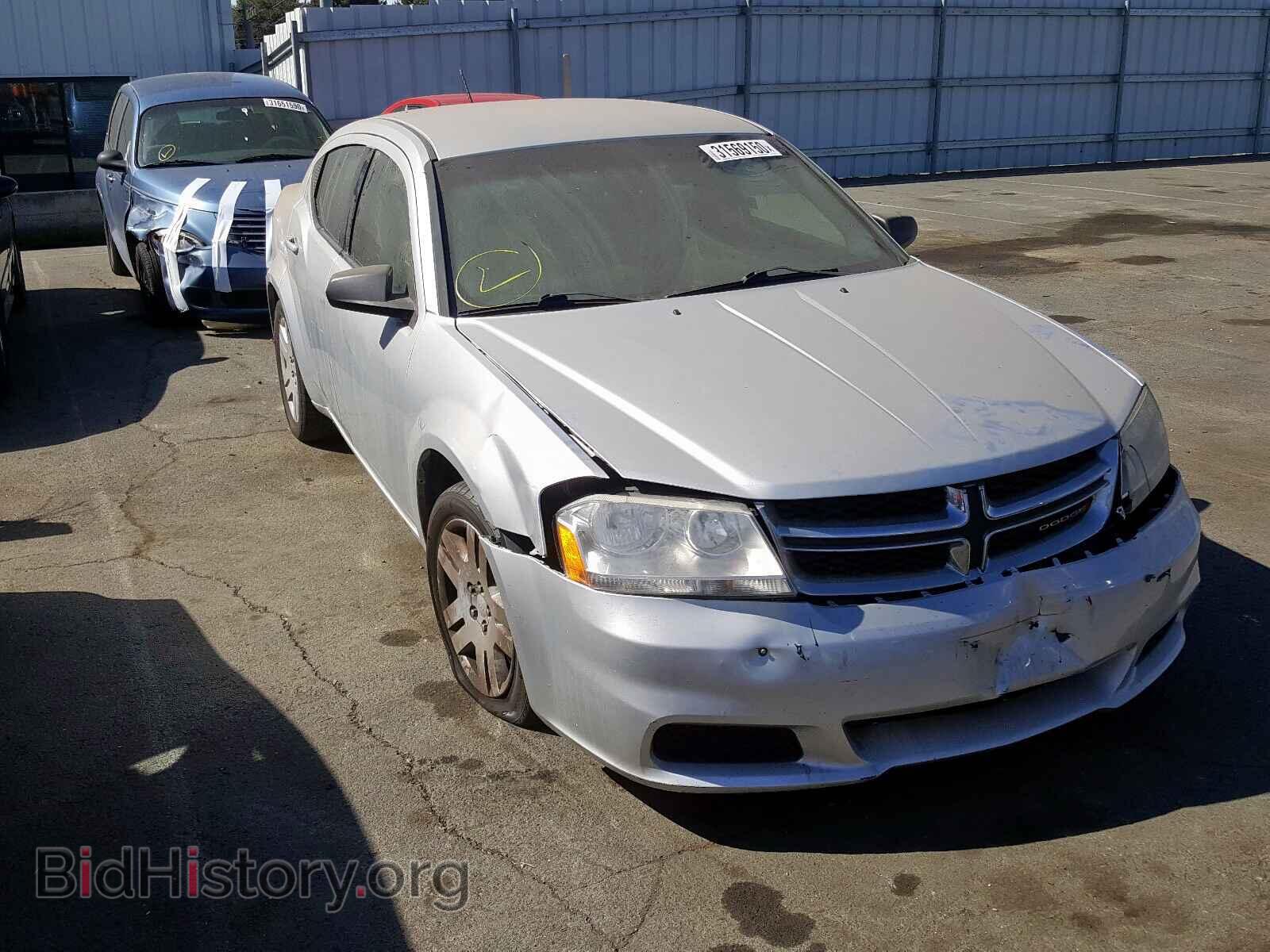 Photo 1C3CDZAB3CN265691 - DODGE AVENGER 2012