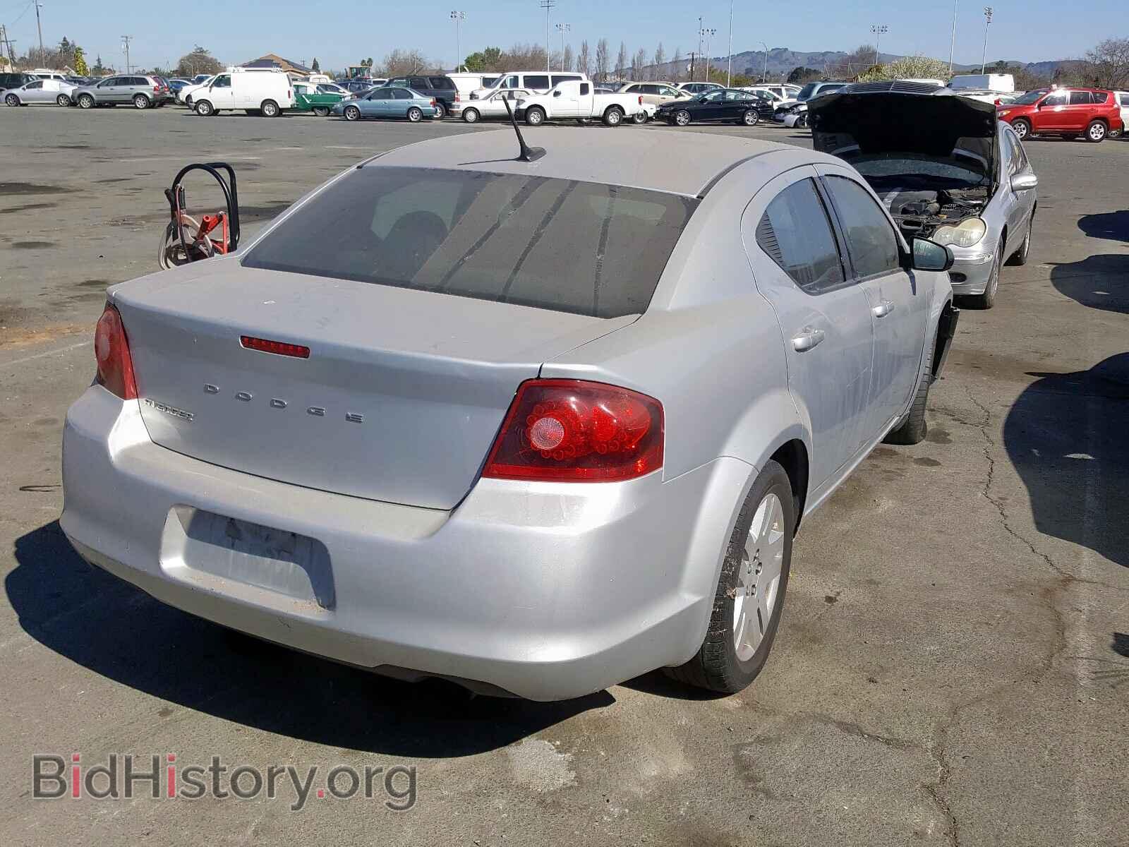 2012 DODGE AVENGER - VIN: 1C3CDZAB3CN265691 - Фото 4