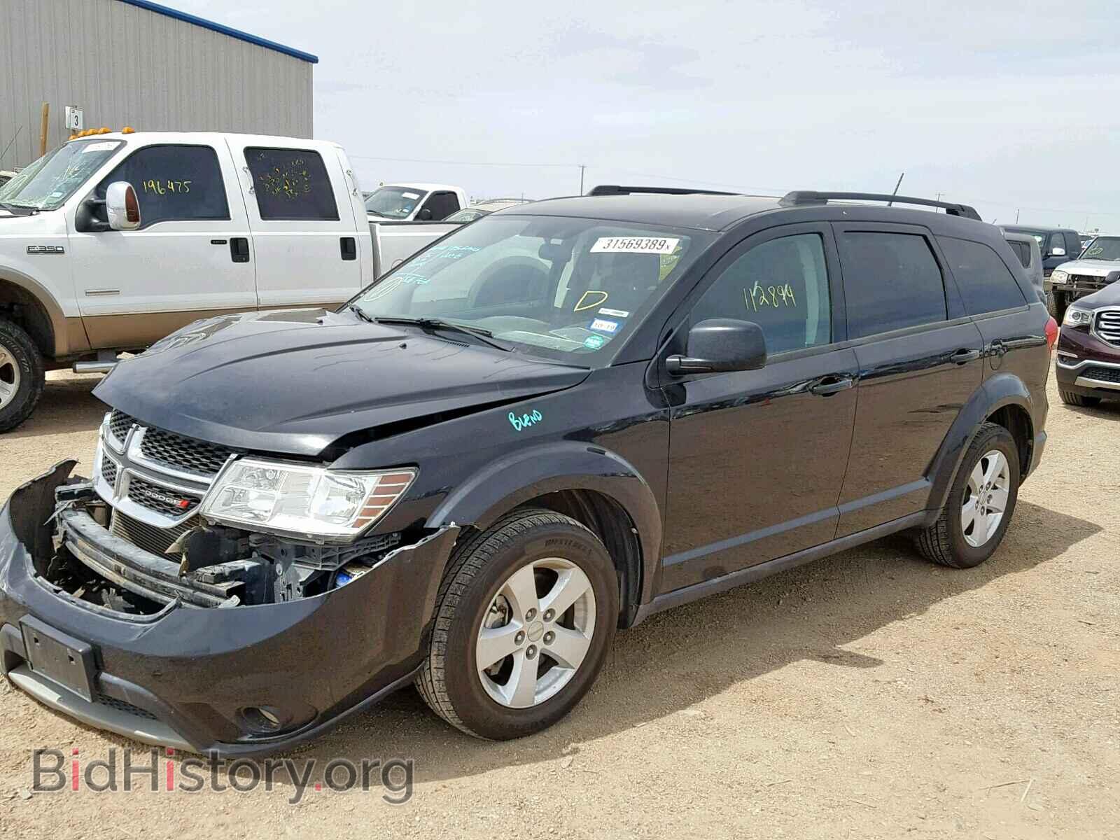2012 DODGE JOURNEY SX - VIN: 3C4PDCBG4CT371510 - Фото 2