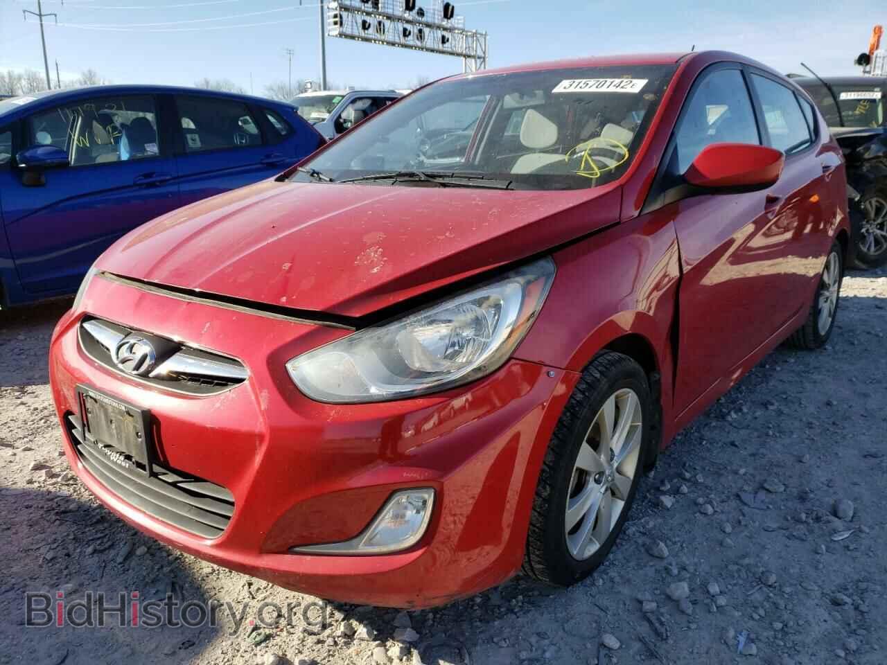 2012 HYUNDAI ACCENT - VIN: KMHCU5AE4CU022939 - Фото 2