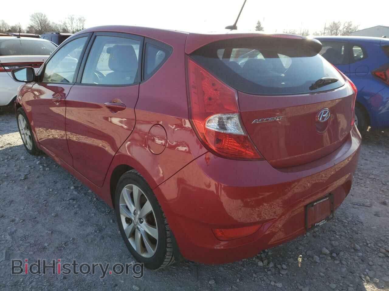 2012 HYUNDAI ACCENT - VIN: KMHCU5AE4CU022939 - Фото 3