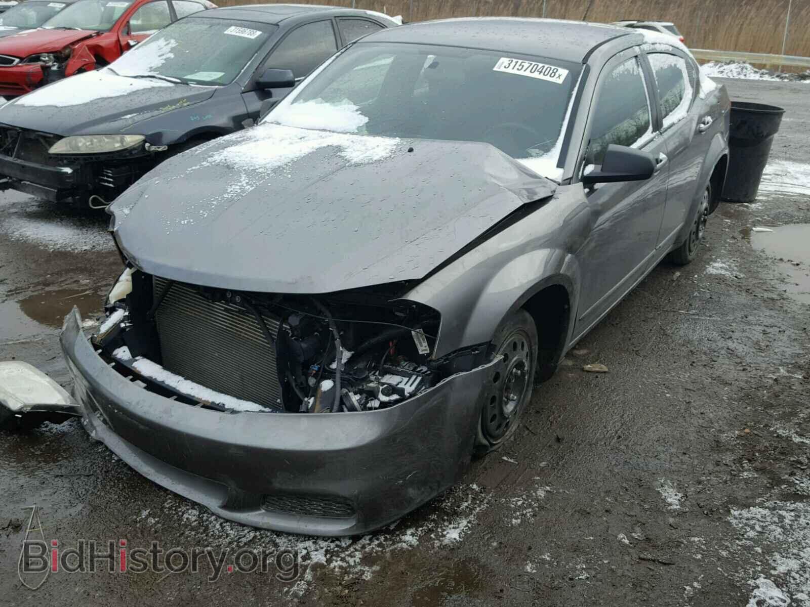 2012 DODGE AVENGER - VIN: 1C3CDZAB2CN154002 - Фото 2