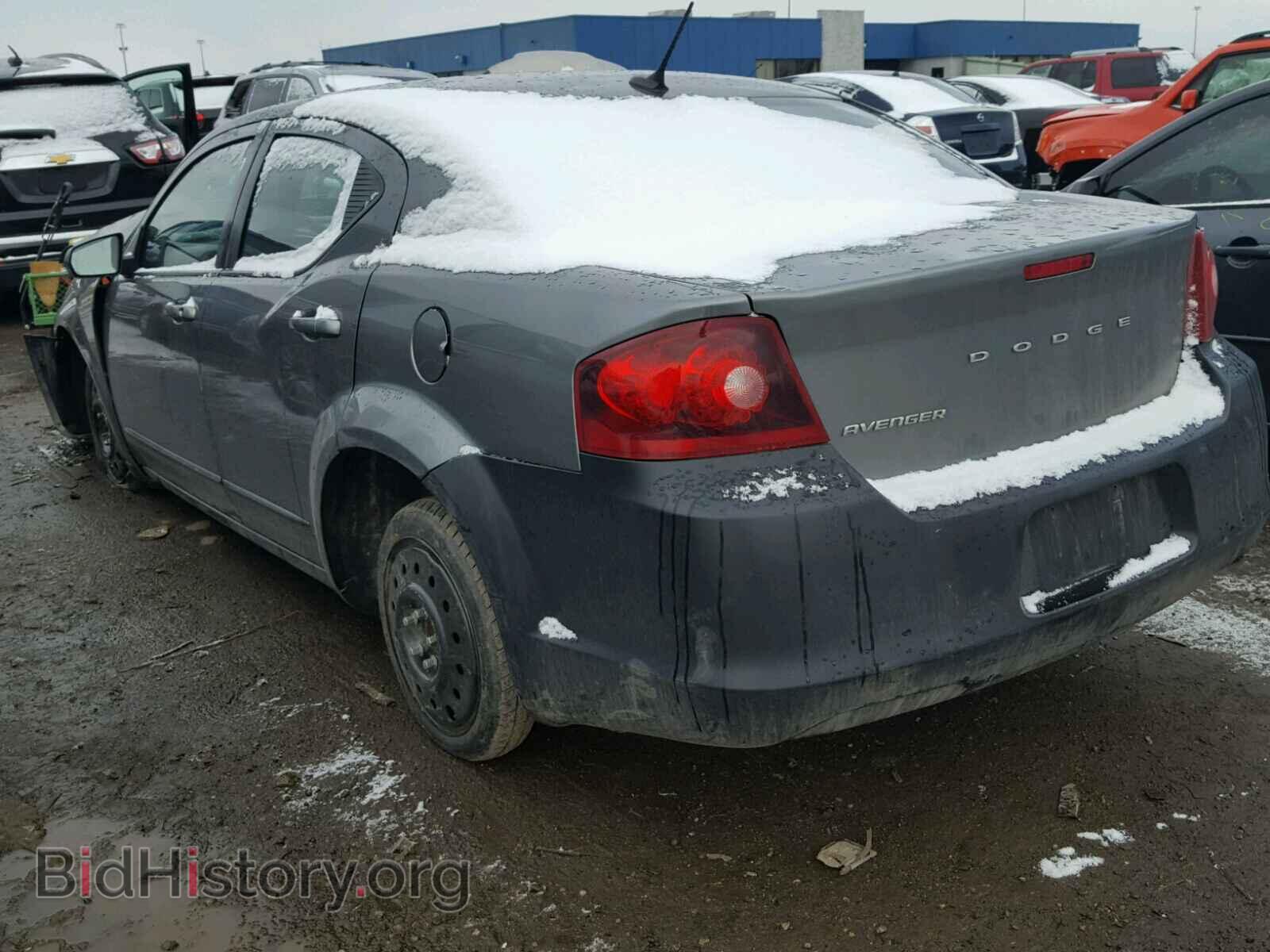 2012 DODGE AVENGER - VIN: 1C3CDZAB2CN154002 - Фото 3