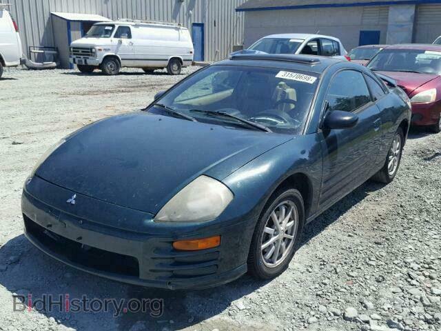 2002 MITSUBISHI ECLIPSE - VIN: 4A3AC44G62E084239 - Фото 2