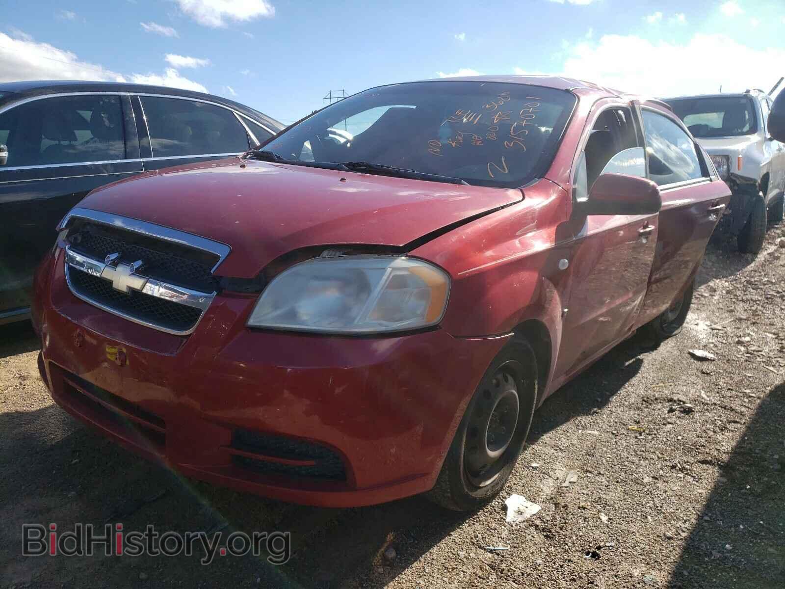 2008 CHEVROLET AVEO - VIN: KL1TD56608B020136 - Фото 2
