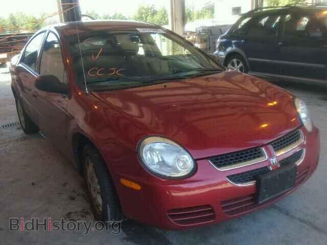 Фотография 1B3ES56C24D562254 - DODGE NEON 2004