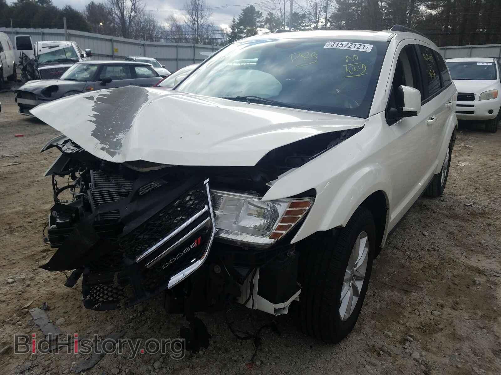 2015 DODGE JOURNEY - VIN: 3C4PDCBGXFT546718 - Фото 2