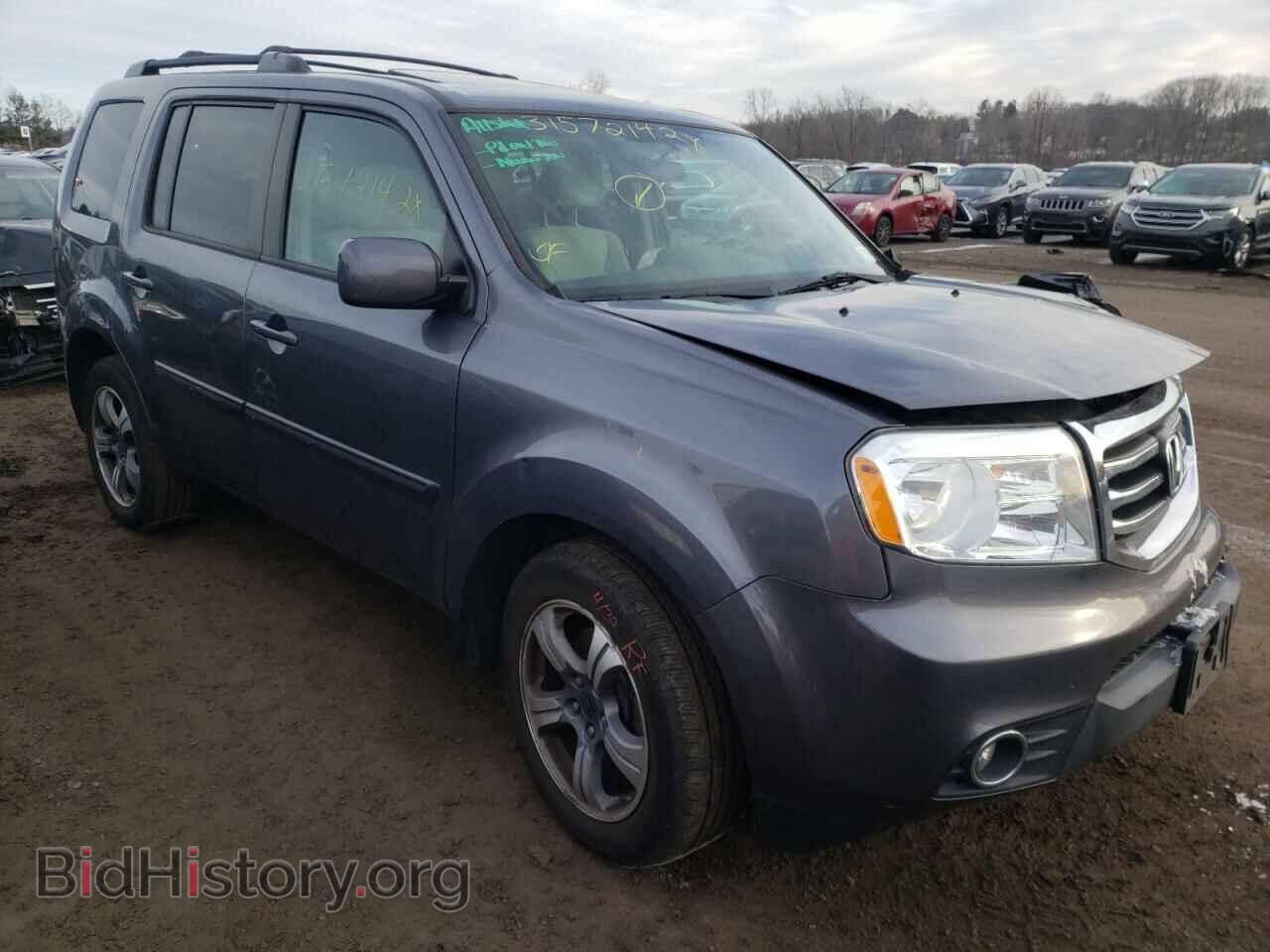 Фотография 5FNYF4H37FB010347 - HONDA PILOT 2015