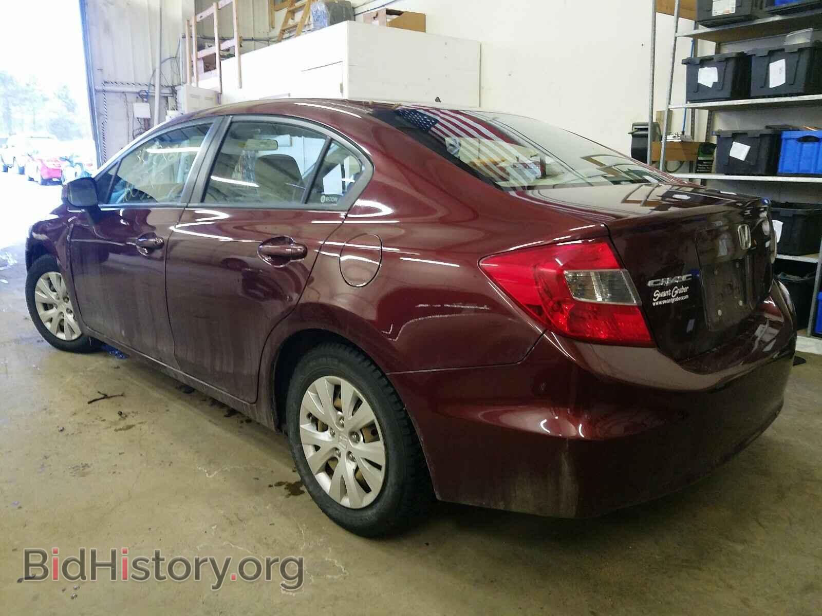 2012 HONDA CIVIC - VIN: 19XFB2F50CE072704 - Фото 3