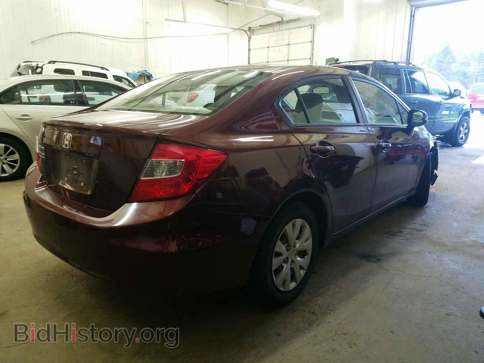2012 HONDA CIVIC - VIN: 19XFB2F50CE072704 - Фото 4