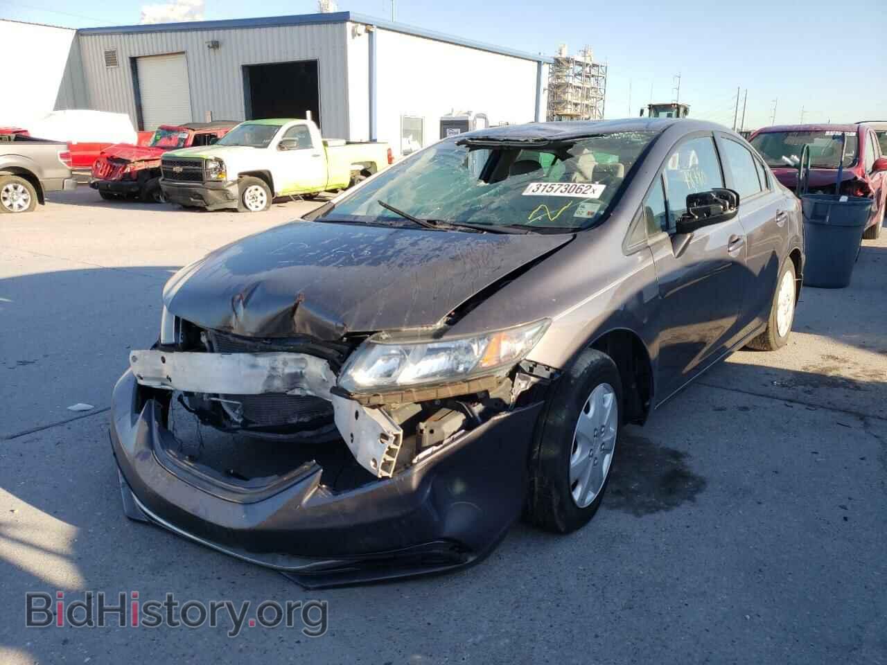 2014 HONDA CIVIC - VIN: 19XFB2F51EE033574 - Фото 2