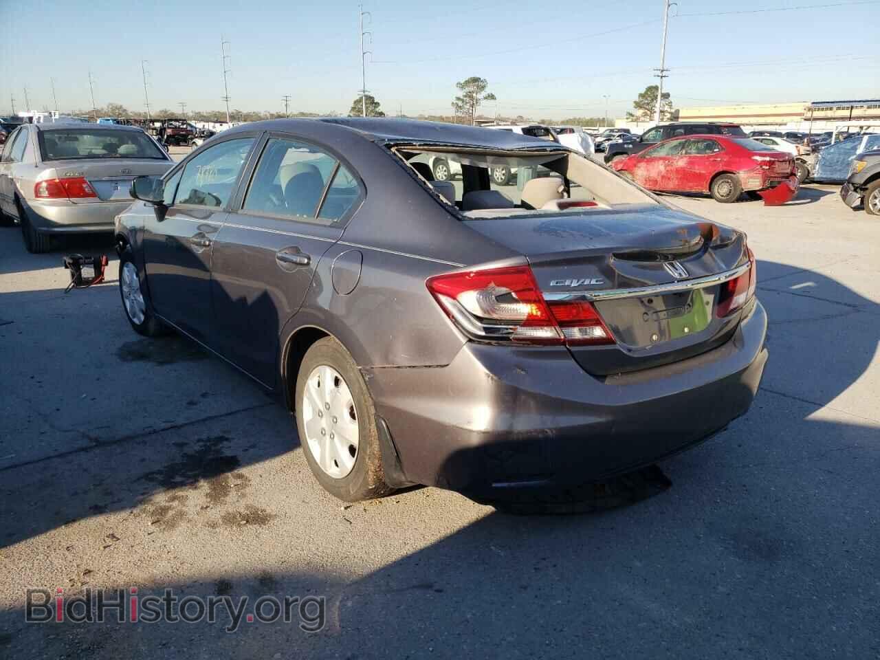 2014 HONDA CIVIC - VIN: 19XFB2F51EE033574 - Фото 3