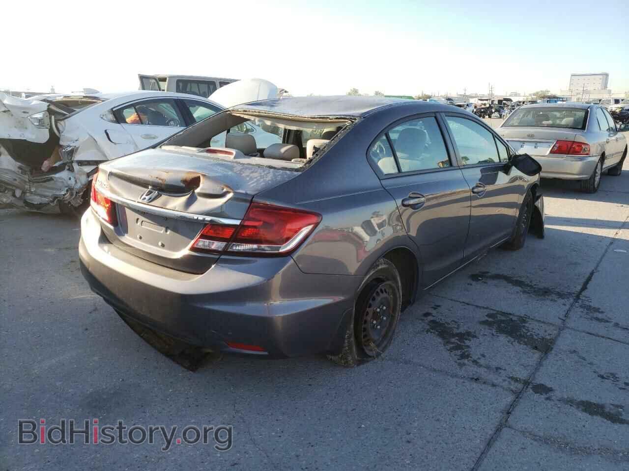2014 HONDA CIVIC - VIN: 19XFB2F51EE033574 - Фото 4
