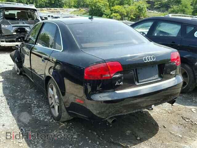 2007 AUDI A4 - VIN: WAUDF78EX7A104232 - Фото 3