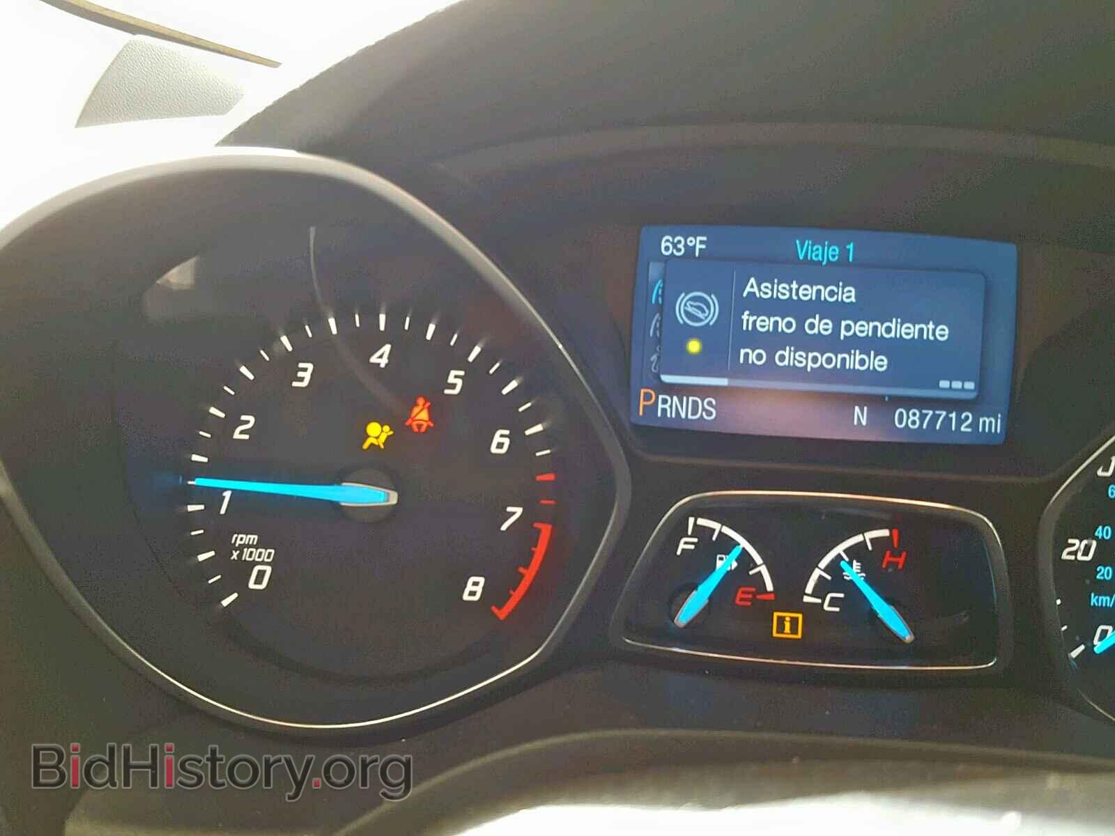 2014 FORD ESCAPE S - VIN: 1FMCU0F78EUA04539 - Фото 8