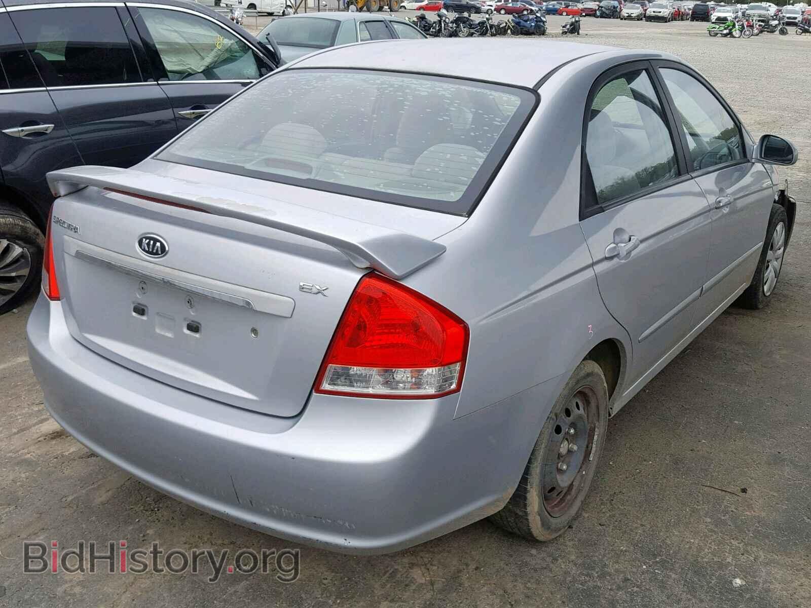 2007 KIA SPECTRA EX - VIN: KNAFE121375398564 - Фото 4