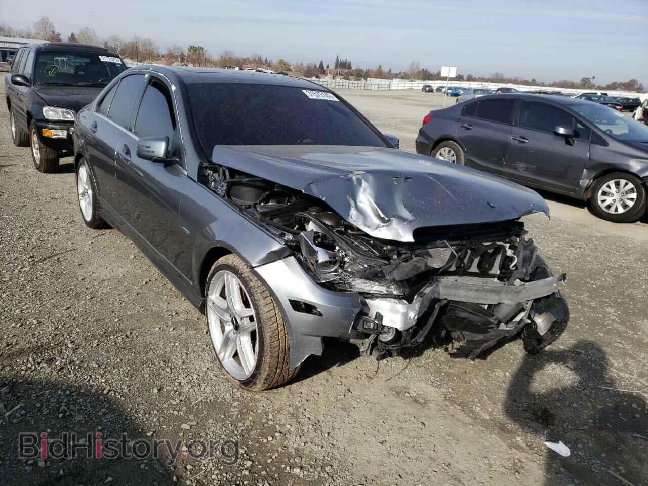 Фотография WDDGF5HB5CR204444 - MERCEDES-BENZ C-CLASS 2012
