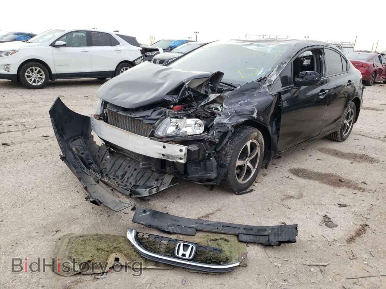 2015 HONDA CIVIC - VIN: 19XFB2F70FE055925 - Фото 2